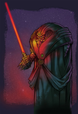 Illustration for article titled Artists redesign Darth Vader with only George Lucas' original script as a guide